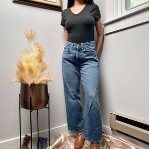 Levis 569 loose straight-legged jeans